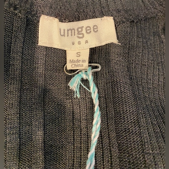 NWT Womens Umgee Open Front Long Body Cardigan small - Picture 8 of 10